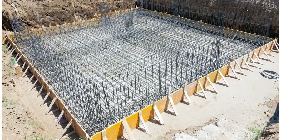Illustrative image of Raft/mat foundation design in San Bernardino