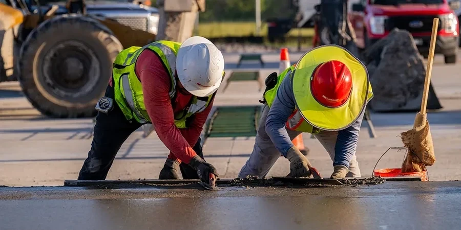 Illustrative image of Rigid pavement design in San Bernardino